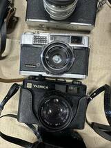 (M5#)フィルムカメラ YASHICA GSN OLYMPUS M-1 KONICA EL minolta HI-MATIC FUJICA ST701など まとめて16台 ジャンク品扱い_画像7