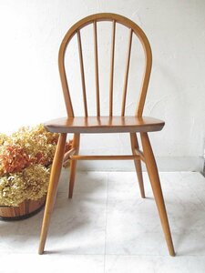 ■店頭価格　￥３８５００■アーコール・フープバックチェア２６■英国　Ercol 古木椅子　スピンドル ヴィンテージ