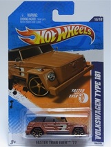 ☆☆☆日曜夜☆未開封新品☆VOLKSWAGEN TYPE 181 (第1世代金型)☆FASTER THAN EVER☆HOT WHEELS_画像3