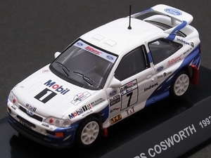 ★★★日曜夜★ルース★FORD ESCORT RS COSWORTH★1993 ACROPOLIS★MIKI BIASION★RALLY CAR COLLECTION★CM'S★1/64