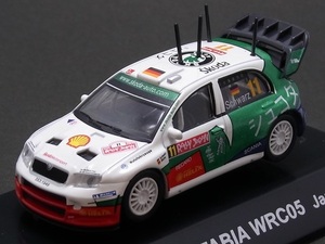 ★★★日曜夜★ルース★SKODA FABIA WRC05★JAPAN★ARMIN SCHWARZ★RALLY CAR COLLECTION EXTRA★CM'S★1/64