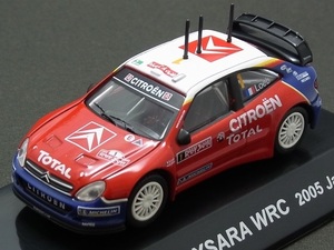 ★★★日曜夜★ルース★CITROEN XSARA WRC★2005 JAPAN★SEBASTIEN LOEB★RALLY CAR COLLECTION EXTRA★CM'S★1/64