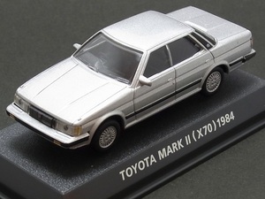 ★★★日曜夜★ルース★TOYOTA MARK II (X70) 1984★CAR OF THE 80'S★EDITION RED★KONAMI★1/64