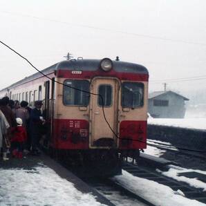 国鉄時代 奥羽本線 新庄駅など 蒸気機関車(C58型9枚) 気動車、キハ181など 駅撮りスナップ 計17枚 メール添付かCD-Rで。の画像9