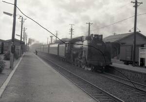 国鉄時代　昭和40年　東北本線　蒸気機関車　C60 61 58　D51 62　8620　車内、駅にて。 計19枚　CD-Rで。　パソコン鑑賞用