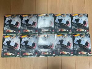 Hot Wheels CAR CULTURE SLIDE STREET TOYOTA AE86 SPRINTER TRUENO カーカルチャー スライドストリート トヨタ スプリンター トレノ 10台