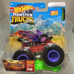 Hot Wheels MONSTER TRUCKS 989M ホットウィール モンスタートラック BATTITUDE バティチュード