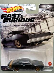 Hot Wheels FAST&FURIOUS ‘68 DODGE CHARGER ダッジ チャージャーワイルドスピード Real riders