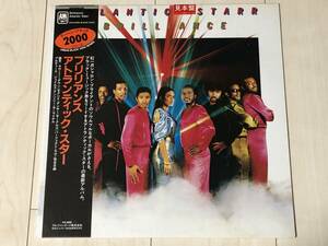 [LP] Atlantic Starr アトランティック・スター / Brilliance ブリリアンス ☆ 80's Elegant Funk、Mellow R&B、帯付き日本盤、AMS-20006