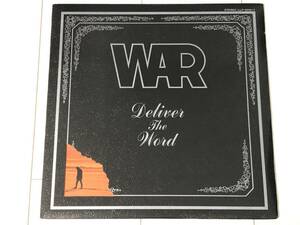 [LP] War ウォー / Deliver The Word デリヴァー・ザ・ワード ☆ 西海岸ファンク、メロウ・グルーヴ、サンプリング・ソース、LLP-80917