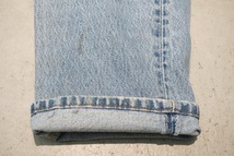 美品 80～90s ビンテージ Levi's リーバイス 501 デニム パンツ ジーンズ レギュラー 股割り USA製 93年製 W32×L32 324O23▲_画像4