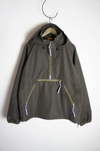 15SS BROWN by 2-tacs ブラウン バイ ツータックス STAND COLLAR ANORAK スタンドカラー アノラック ジャケット B13-J001 灰316O▲_画像1