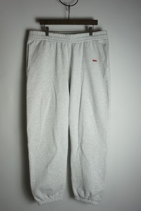 美品 正規 23SS Supreme シュプリーム Small Box Sweatpant スモール ボックスロゴ スウェット イージー パンツ 灰 サイズL 本物 325O▲