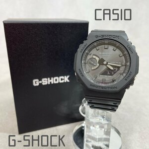 美品 CASIO カシオ G-SHOCK GA-B2100-1A1JF 2100 Series タフソーラー 時計 アナログ デジタル Bluetooth ブラック メンズ 腕時計