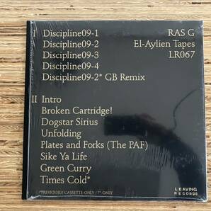 Ras G The El-Aylien Tapes Parts I & II LP Leaving Records / Doom / Flying Lotus / MPC 2000XL / SP 303 / SP 404の画像2