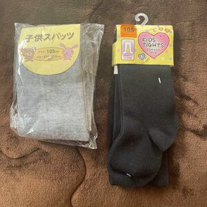 新品未使用品！100~110キッズスパッツとタイツ2点セット