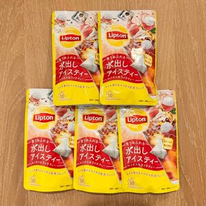 Lipton リプトン 水出しアイスティー　ティーバッグ　紅茶　ルイボス&ライチティ