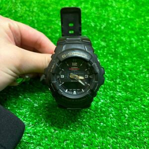 CASIO　カシオ　G-SHOCK　G-100腕時計 ブラック アナデジ 