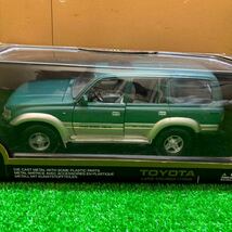 ドウシシャランドクルーザーグリーミニカー TOYOTAトヨタ1992_画像2