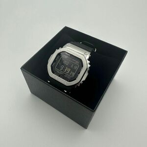 超美品☆G-SHOCK☆メタル☆GMW-B5000☆ラバーバンド☆ CASIO☆ 腕時計