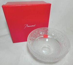 1000円スタート 食器 1点 Baccarat バカラ Arabesque アラベスク ボウル スモールボウル ブランド食器 テーブルウェア 箱付 WHO XX①421