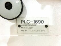 1000円スタート 工業用ミシン JUKI ジューキ PLC-1690 台付き 通電のみ確認済 モーターエラー表示有 引取りのみ限定 2 WW8031_画像3
