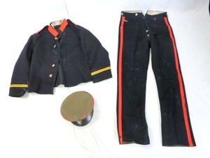 1000円スタート 軍服 上着 ズボン 帽子 大日本帝国陸軍 日清戦争 九連隊？ 明治 レトロ 旧日本陸軍 アンティーク コレクション 12 XX902