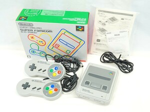 1000円スタート Nintendo ニンテンドー クラシックミニ スーパーファミコン ゲーム機 本体 CLV-301 HDMI レトロ 通電確認済み 2 WW30011