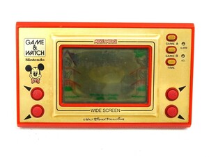 1000円スタート ゲームウォッチ GAME&WATCH ディズニー ミッキーハウス MC-25 Nintendo Disney ゲーム機 昭和レトロ 当時物 2 WW30016