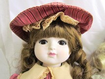 1000円スタート ビスクドール 3体セット Romane Doll ロマネドール OIKE 1982/ZASAN ザサン/他 女の子 アンティーク 西洋人形 2 W9007_画像2