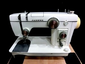 1000円スタート ミシン JANOME MODEL802 ジャノメ 蛇の目 ジャノメミシン 家庭用 ハンドクラフト 手工芸 洋裁 通電未確認 2 ミシンD①232