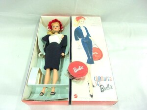 1000円スタート 人形 Barbie COMMUTER SET 1959 DOLL COLLECTOR'S REQUEST バービー人形 箱付 WHO XX1010