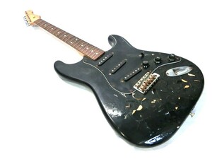 1000円スタート エレキギター Squier STRATOCASTER スクワイヤー ストラトキャスター 音出し未確認 弦欠品 本体のみ 6弦 弦楽器 2 VV6