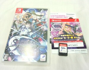 1000円スタート スイッチソフト SAMURAI MAIDEN SHADE サムライメイデン ゲームソフト ゲーム game 2 UU1034