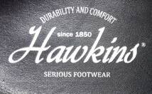 即決 Hawkins 26.5cm 3EYE SHOE ホーキンス メンズ RED ボルドー 本革 プレーントゥ 3ホールシューズ レースアップ 本皮 革靴 紳士靴 _画像10