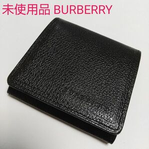 未使用品 美品 BURBERRY バーバリー ボックス型 コインケース 希少品 入手困難