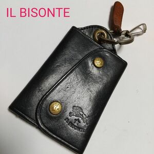 IL BISONTE イルビゾンテ レザー キーケース キーリング