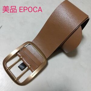 美品 EPOCA エポカ 三陽商会 ワンピース ドレス レディースベルト 高級 本革 レザー