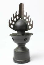 350 鎌倉時代　銅製　火焔宝珠形　舎利容器　如意宝珠　仏教美術_画像4