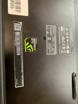 ジャンク品(不良品)MSI ゲーミングノートPC GS65 Stealth Thin 8RE-006JP 144Hz Core i7-8750H 16GBメモリ _画像3