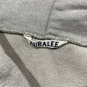 AURALEE SUPER SOFT HEAVY SWEAT P／O PARKA オーラリー スウェットパーカー サイズ5 併4685の画像4