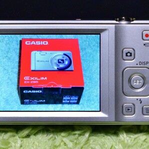 ほぼ新品CASIOカシオEXILIM EX ZS5SRシルバーエクシリムデジカメデジタルカメラ特典microSDメモリ2GBアダプタ付ムービー動画ビデオ撮影元箱の画像7