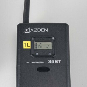 ２CH ワイヤレスマイク AZDEN 325UPR 35BT 2個 ラベリアマイク ミキサー付き DUAL UHF レシーバー トランスミッターの画像3