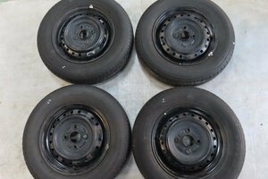 ダイハツ　純正　スチールホイール　13インチ　4.00B　PCD100　4穴　4本セット　145/80R13　タント　DBA-L375S　23107　伊t