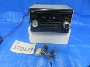 STD177 現状品 スバル BE5 BE9 BH5 BH9 レガシィ 純正/mcIntosh　オーディオ ヘッドユニット/CDMD　デッキPF-40251 