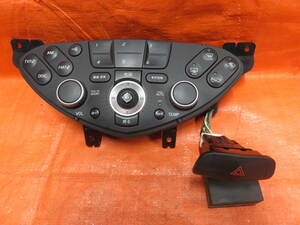 BY7159 operation OK Nissan RP12 Primera center / navi audio air conditioner hazard / switch panel / original 28395-AU900/TNP12 TP12 QP12 common 