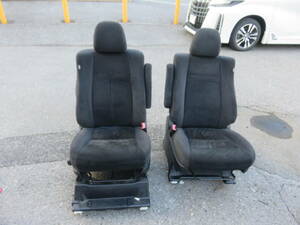 BY7181 20Alphard/Vellfire前期/後期 フロントSeat/運転席 助手席 set/Genuine ANH20W ANH25W GGH25W GGH20W　※傷汚れ有