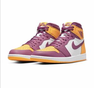 NIKE AIR JORDAN 1 HIGH OG Brotherhood 555088-706 size 8.5 新品 黒タグ付き ナイキ エアジョーダン1 AJ1 ハイ ブラザーフッド 26.5cm