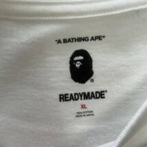 READY MADE × A BATHING APE S/S TEE レディメイド アベイシングエイプ ショートスリーブ Tシャツ size XL ピンク カモ 半袖 新品_画像4