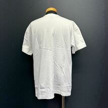 COMME Des GARCONS PLAY S/S TEE コムデギャルソン プレイ ショートスリーブ Tシャツ size XL ホワイト 半袖 ロゴ_画像2